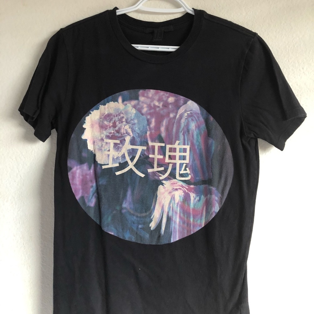 Black ‘Flower’ Shirt